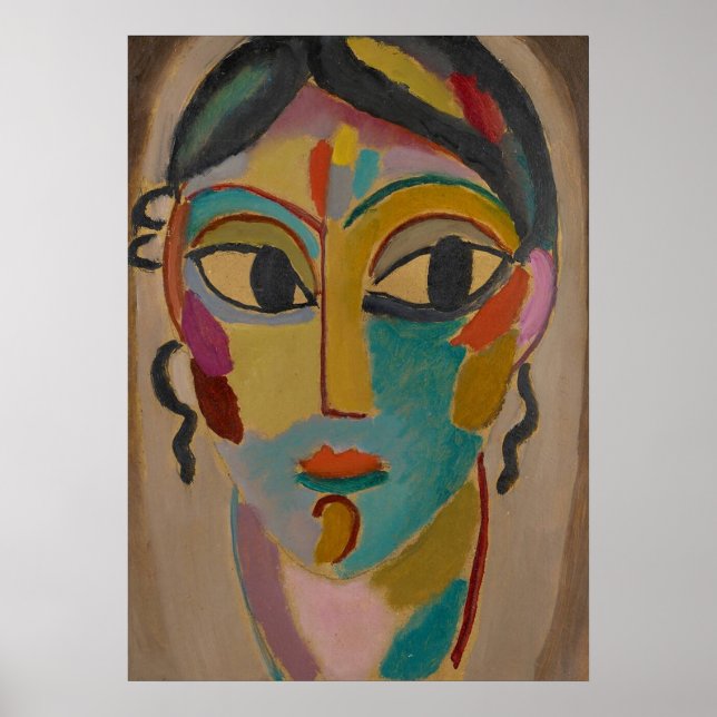 HEAD OF A GIRL POSTER (Front)