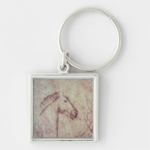 Head of a Horse, from the Cueva de la Pena Key Ring