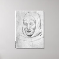 Head of a monk, from the The Vallardi Album