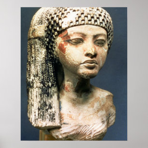 Head of a Princess from the family of Akhenaten, N Poster