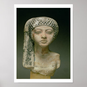 Head of a Princess from the family of Akhenaten, N Poster