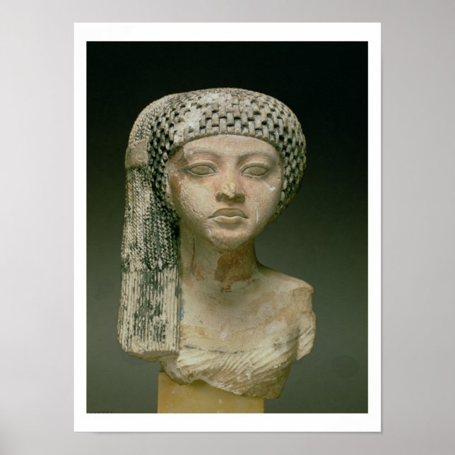 Head of a Princess from the family of Akhenaten, N Poster (Front)