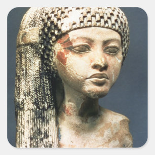 Head of a Princess from the family of Akhenaten, N Square Sticker