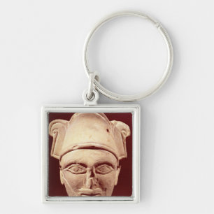 Head of a Semite chief with Egyptian influence Key Ring