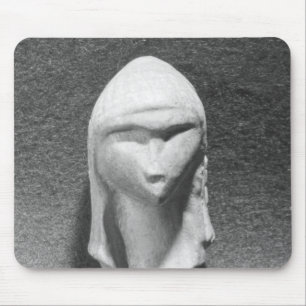 Head of a Woman known as Venus of Brassempouy Mouse Pad