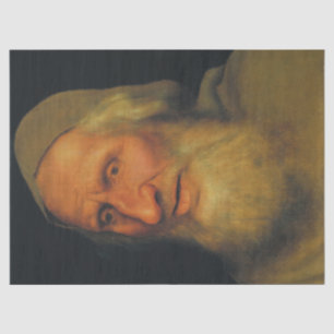 Head of an Elderly Man (by Quentin Metsys) Tissue Paper