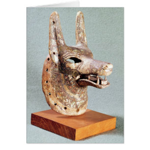 Head of Anubis, with a hinged jaw