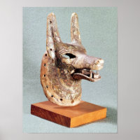 Head of Anubis, with a hinged jaw