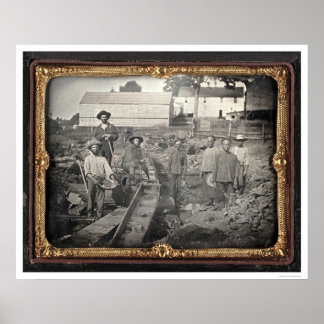 Head of Auburn Ravine, 1852 by Joseph Blaney Stark Poster