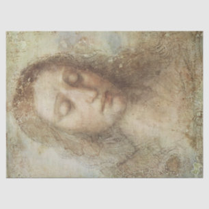 Head of Christ (Christianity) (Leonardo da Vinci) Tissue Paper