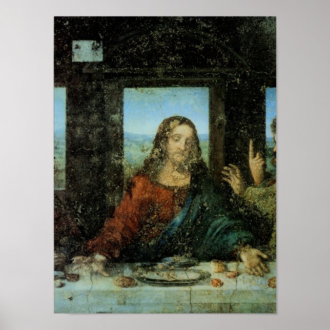 Head of Christ from The Last Supper Poster (Front)