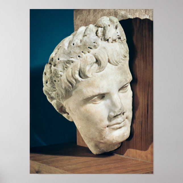 Head of Emperor Augustus  27-17 BC Poster (Front)