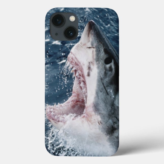 Head of Great White Shark Case-Mate iPhone Case (Back)