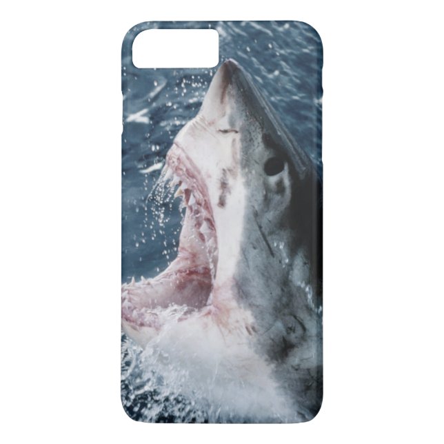 Head of Great White Shark Case-Mate iPhone Case (Back)