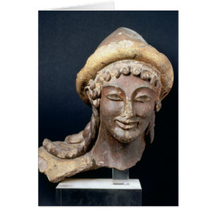 Head of Hermes wearing a pilos