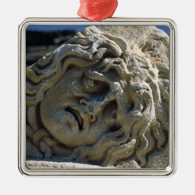Head of Medusa Metal Tree Decoration (Front)