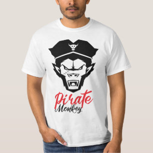 Head of Pirate Monkey T-Shirt