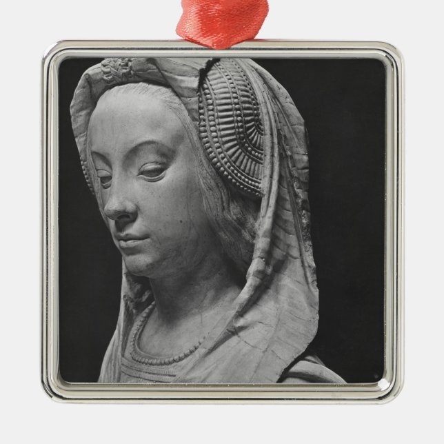 Head of Prudence Metal Tree Decoration (Front)