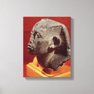 Head of Sesostris III, from Medamud near Canvas Print