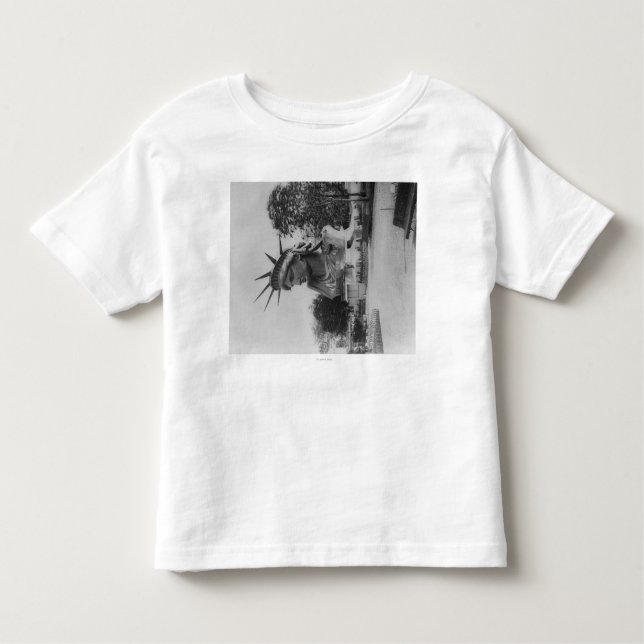 Head of Statue of Liberty in Paris Park Toddler T-Shirt (Front)