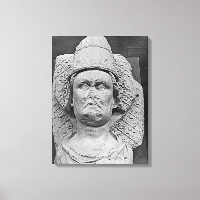 Head of the Antipope Clement VII Canvas Print (Front)