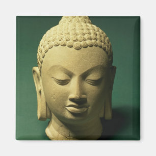 Head of the Buddha, Sarnath (sandstone) Magnet