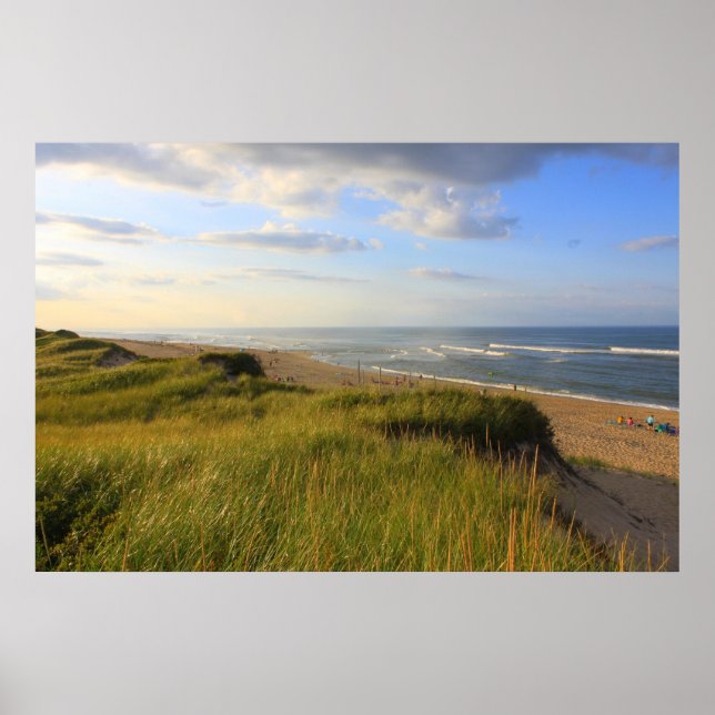 Head of the Meadow Beach Truro Cape Cod Poster (Front)