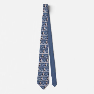 Head of whale killer tie