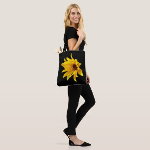 Head of yellow daisy Helenium All Over Print Bag
