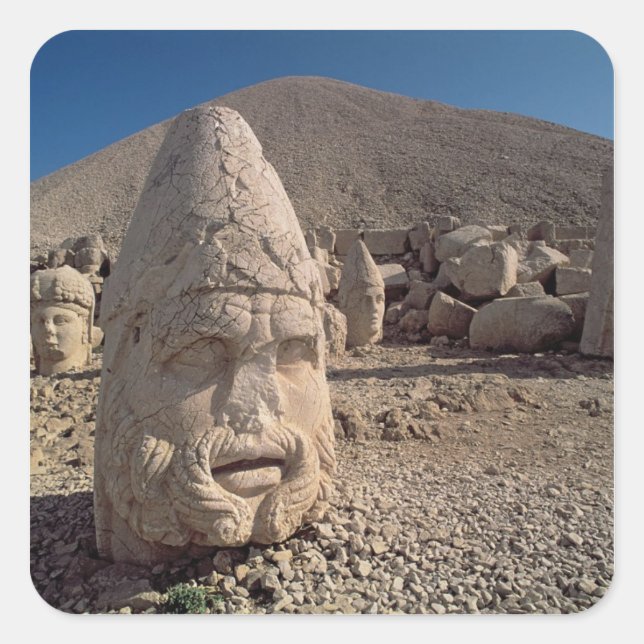 Head of Zeus-Oromandes Square Sticker (Front)