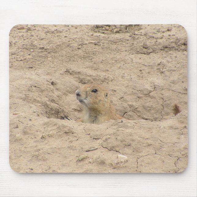 Head Out Of Burrow Mouse Pad (Front)