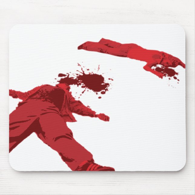 Head Shot Mouse Pad (Front)