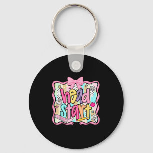 Head Start Team Homeschool Teacher Headstart Back  Key Ring