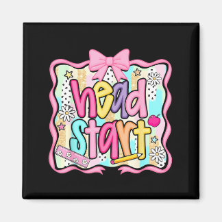 Head Start Team Homeschool Teacher Headstart Back Magnet