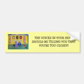 HEAD TALK BUMPER STICKER