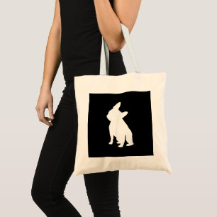 Head Tilt Apparel Frenchie Head Bulldog Lover Gift Tote Bag