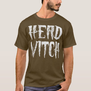 Head Witch Halloween Funny Adult Humour T-Shirt