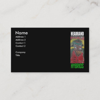 HEADBAND HYBRIDS BUSINESS CARD