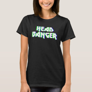 Headbanger Dubstep Heavy Metal Rocker Techno Rave  T-Shirt