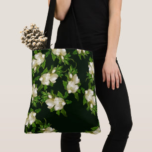 Heade Giant Magnolia Flower Blossoms Tote Bag