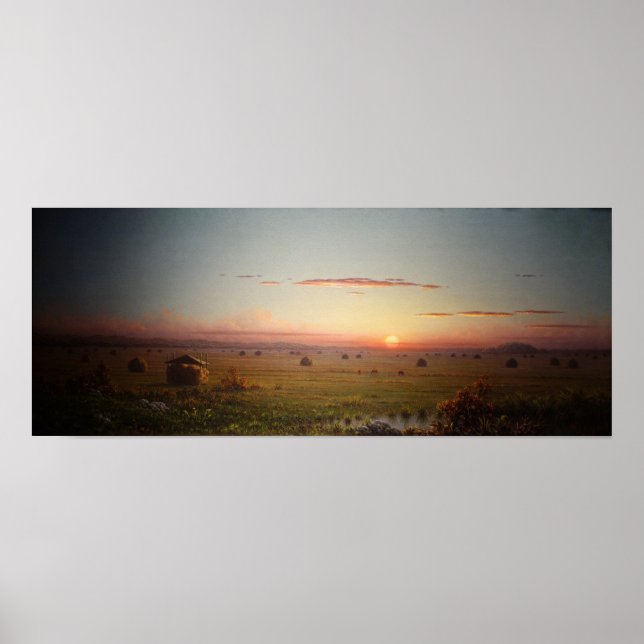 Heade - Ipswich Marshes 1867 Poster (Front)