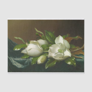 Heade Magnolias Floral Painting Tissue Paper
