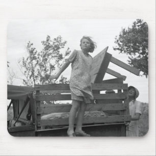 Headed to California, 1930s Mouse Pad
