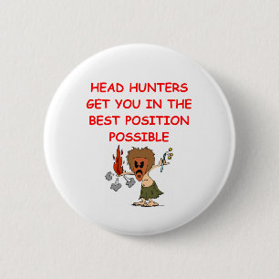HEADHUNTER.png 6 Cm Round Badge