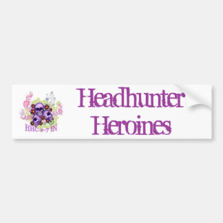 HeadhunterHeroines Bumper Sticker