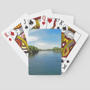 "heading down river" collection playing cards