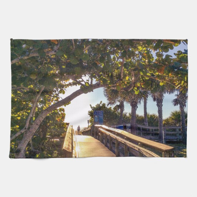 Heading for the Beach Kitchen Towels (Horizontal)