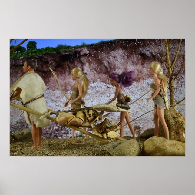 Heading home after the hunt.  poster (Front)