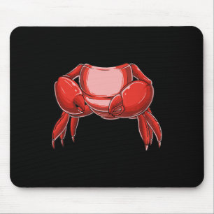 Headless Crab Costume Funny Fishing Crab Lovers Ha Mouse Pad