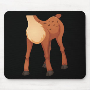 Headless Deer Lazy DIY Halloween Costume Fun Anima Mouse Pad